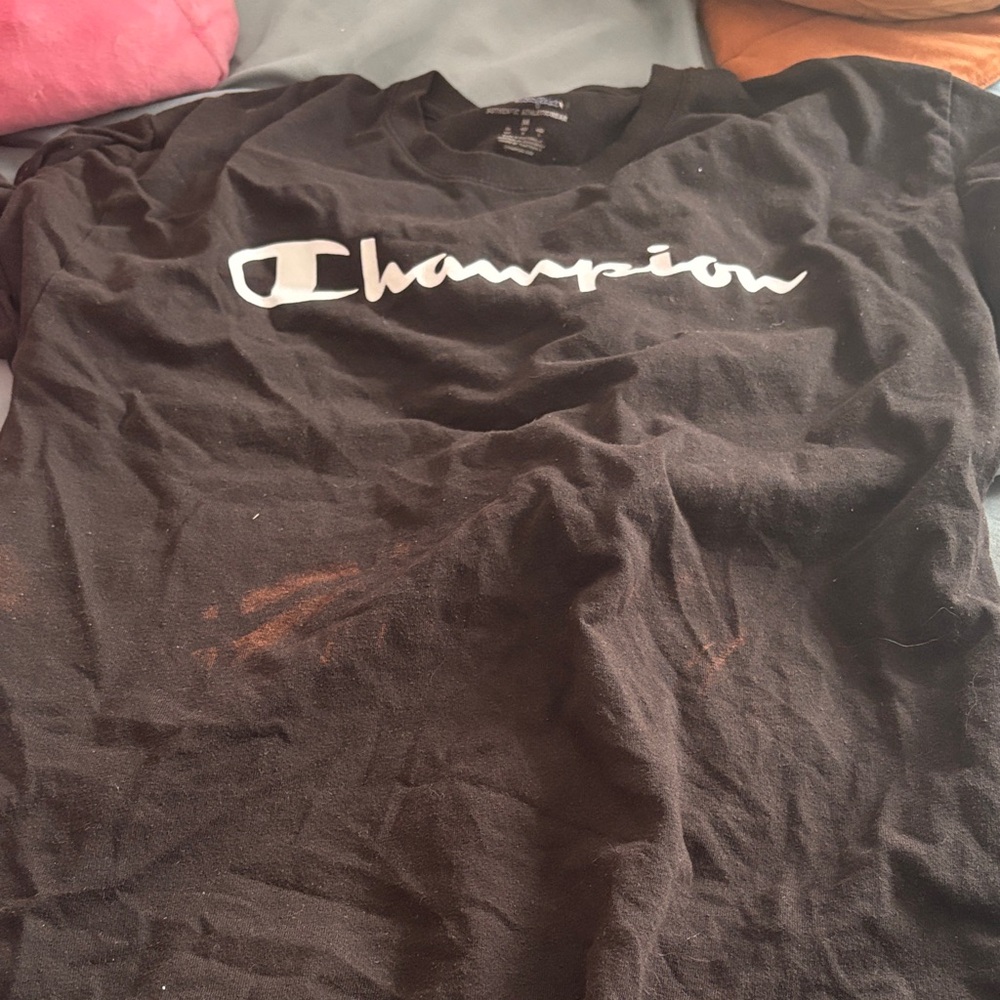 Champion Black T-shirt